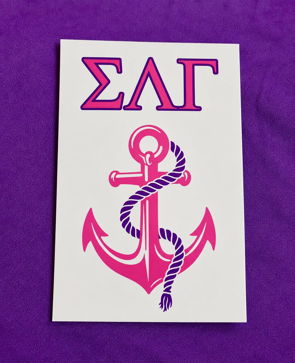 SLG Anchor Sticker