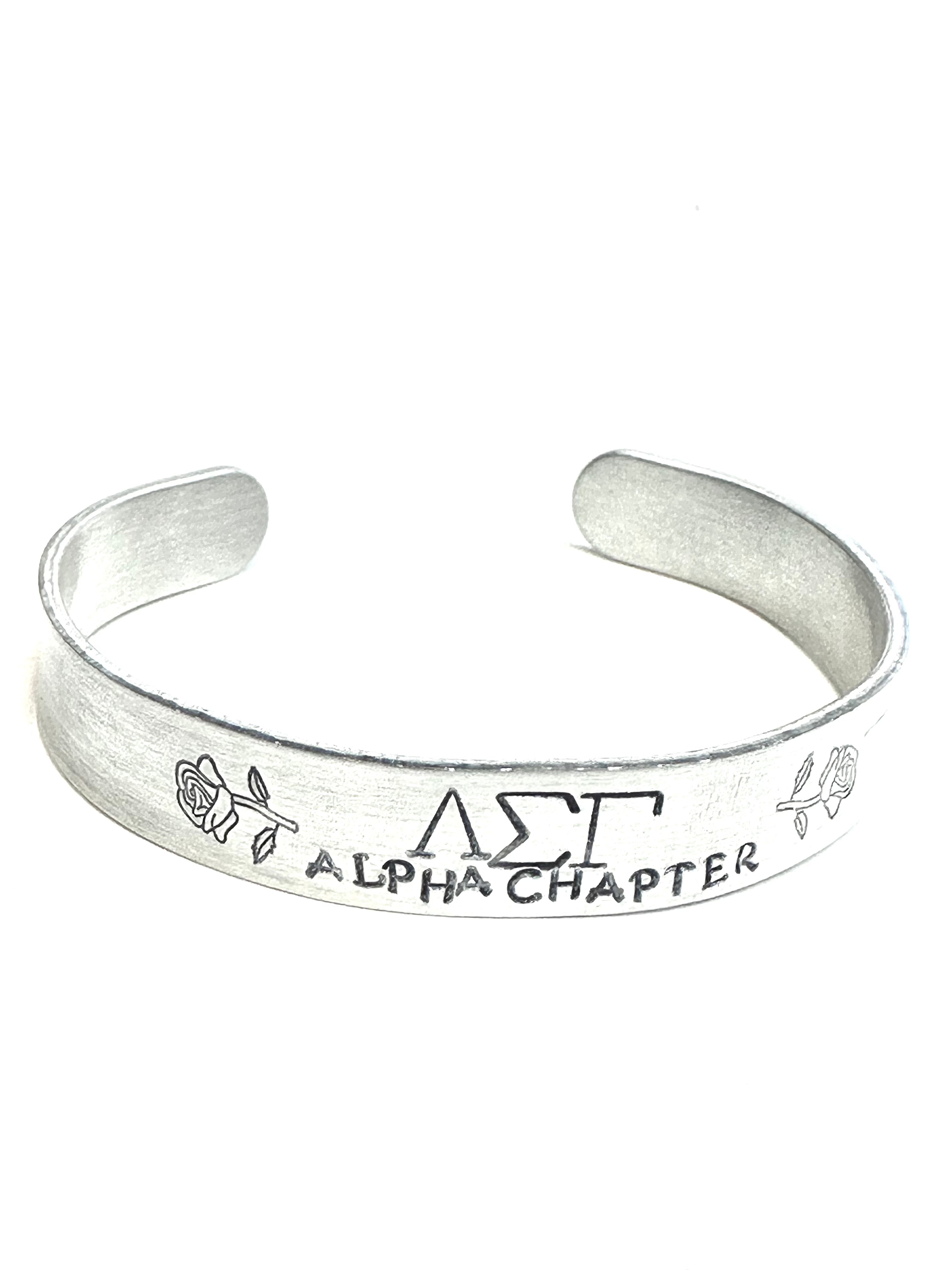 2 Line - Lambda Sigma Gamma Pulsera