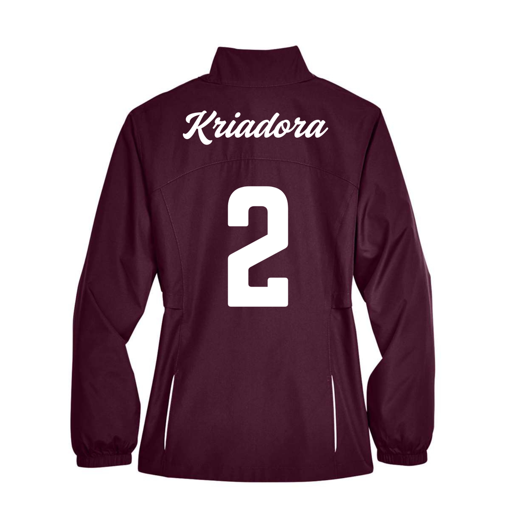 Burgundy Lambda Chamarra