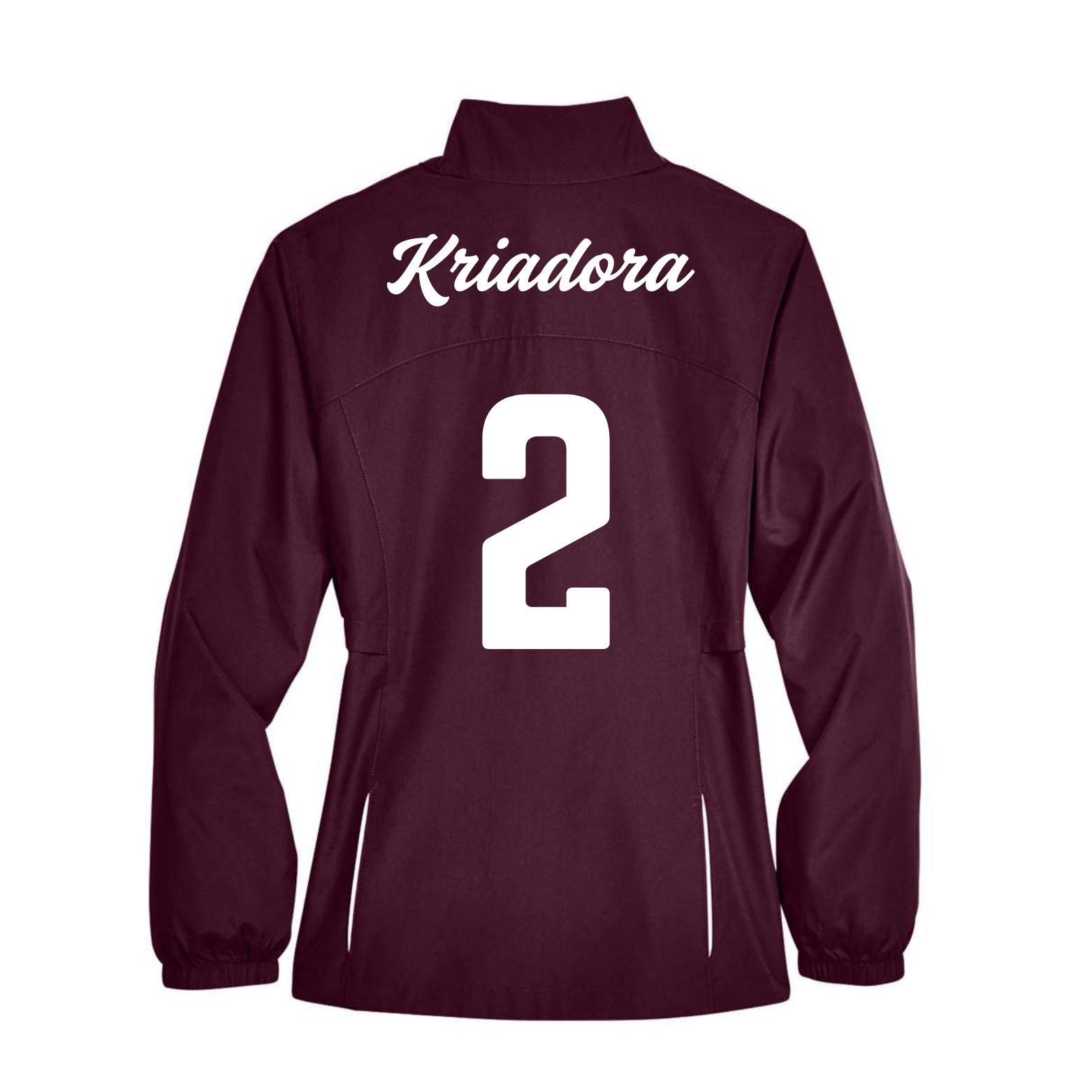 Burgundy Lambda Chamarra