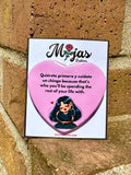 Quierete primero Mija Button