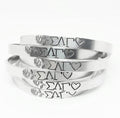 SLG Rose/Heart Cuff Bracelet (Copy)
