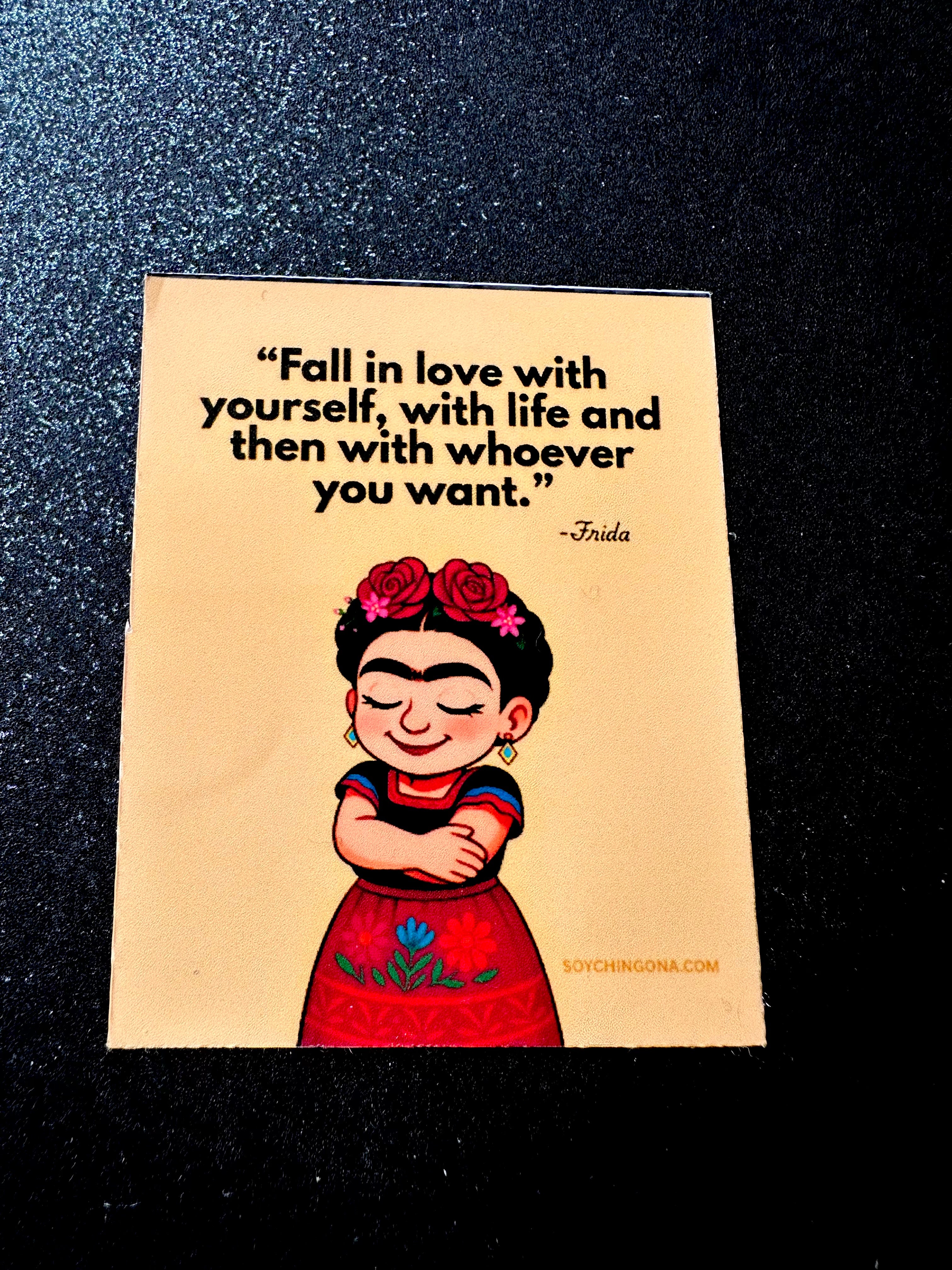Fall in love with yourself Sticker