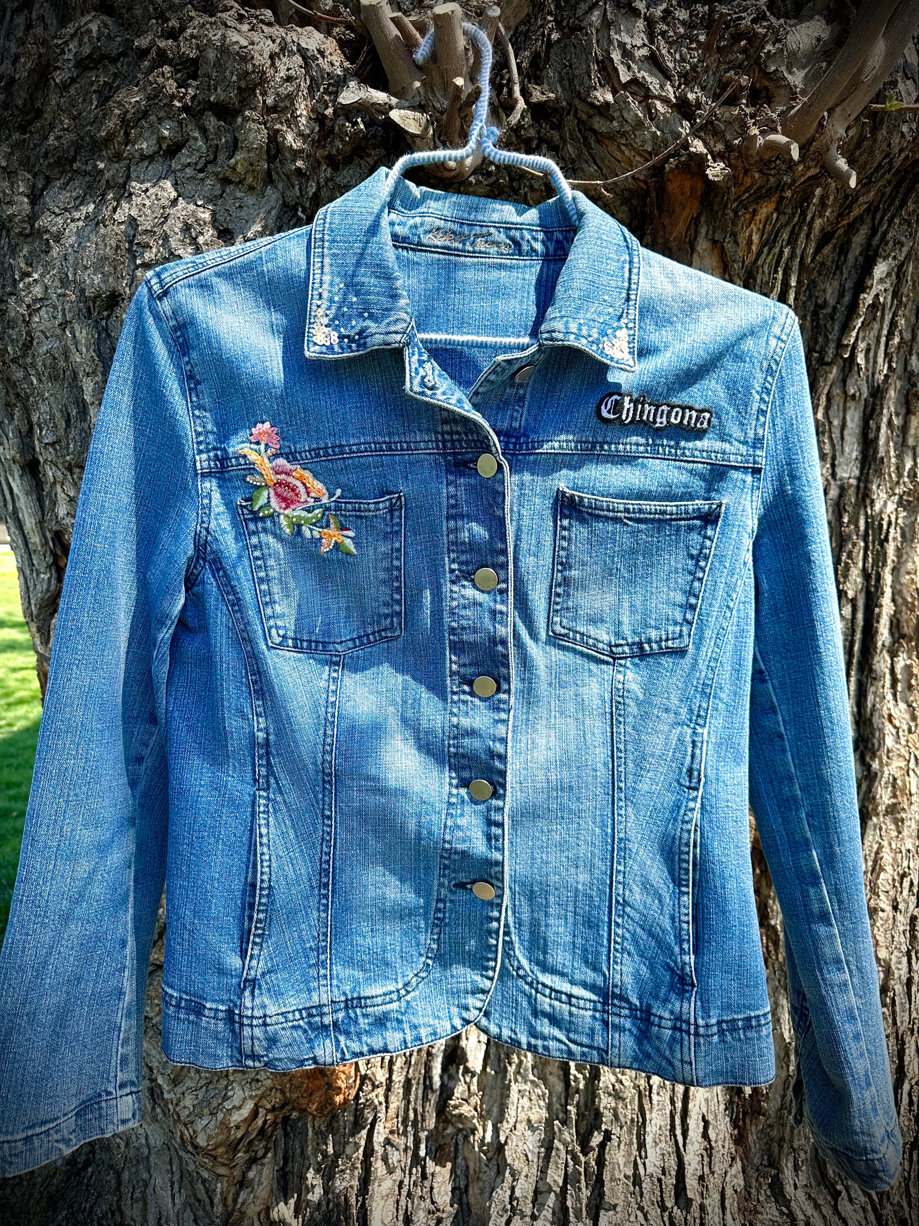 Chingona Flores Jacket