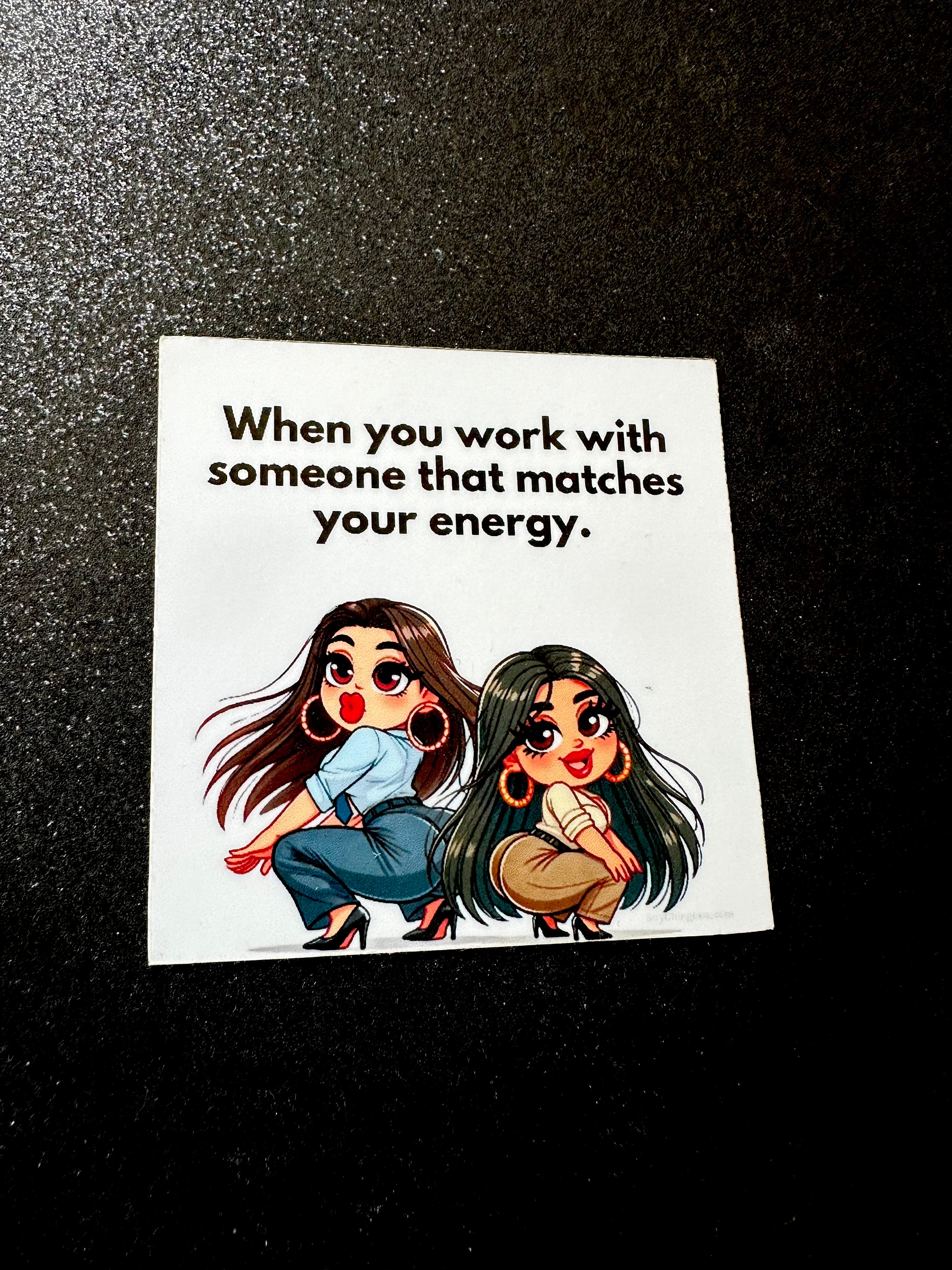 Mija - Work energy Sticker
