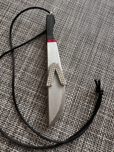 Rhinestone Lambda Machete Tiki
