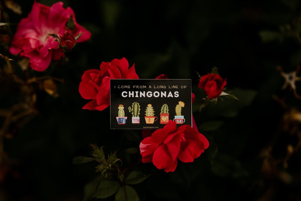 From a long line of Chingonas Sticker