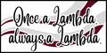 Once a Lambda Always a LambdaSticker