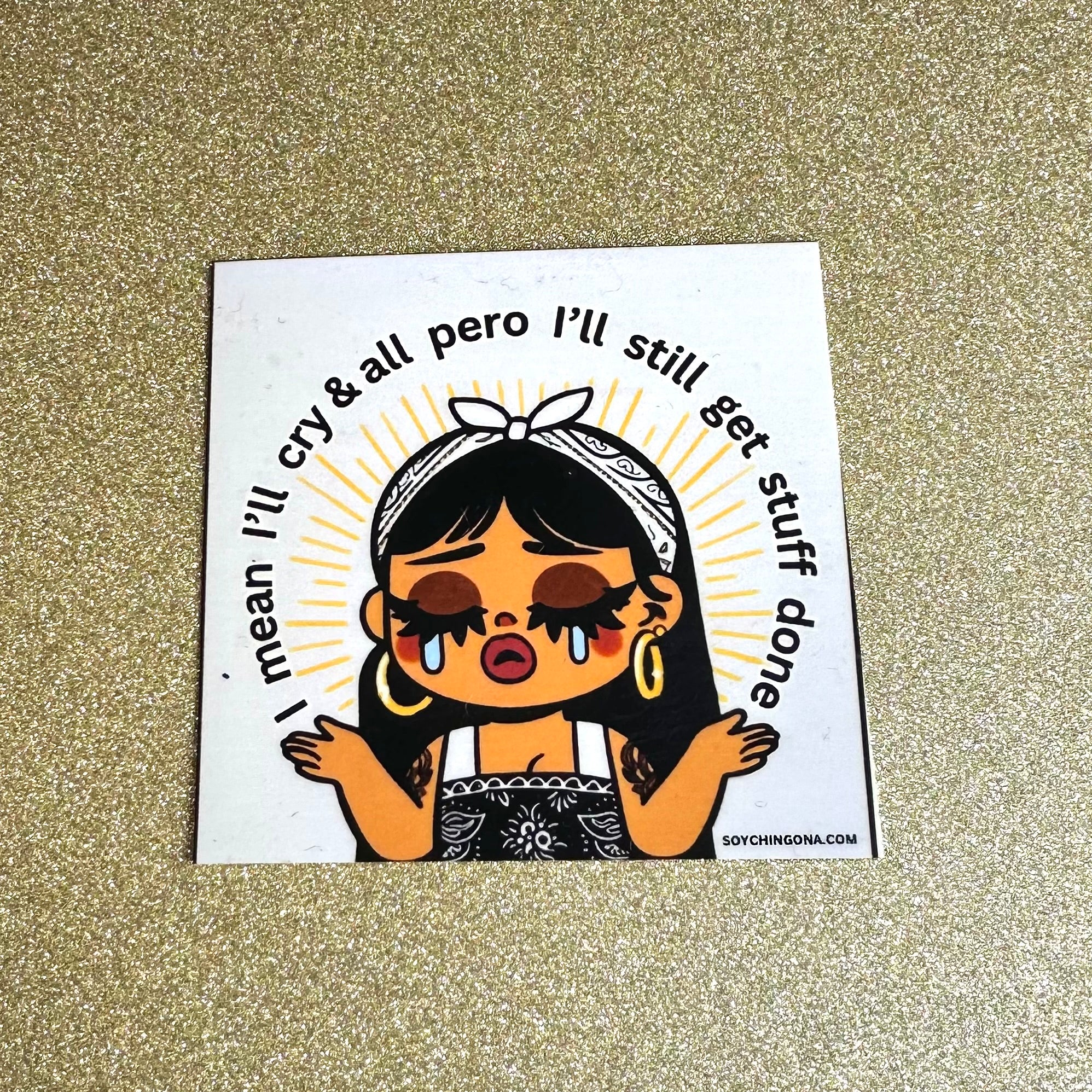 Mija - get stuff done Sticker