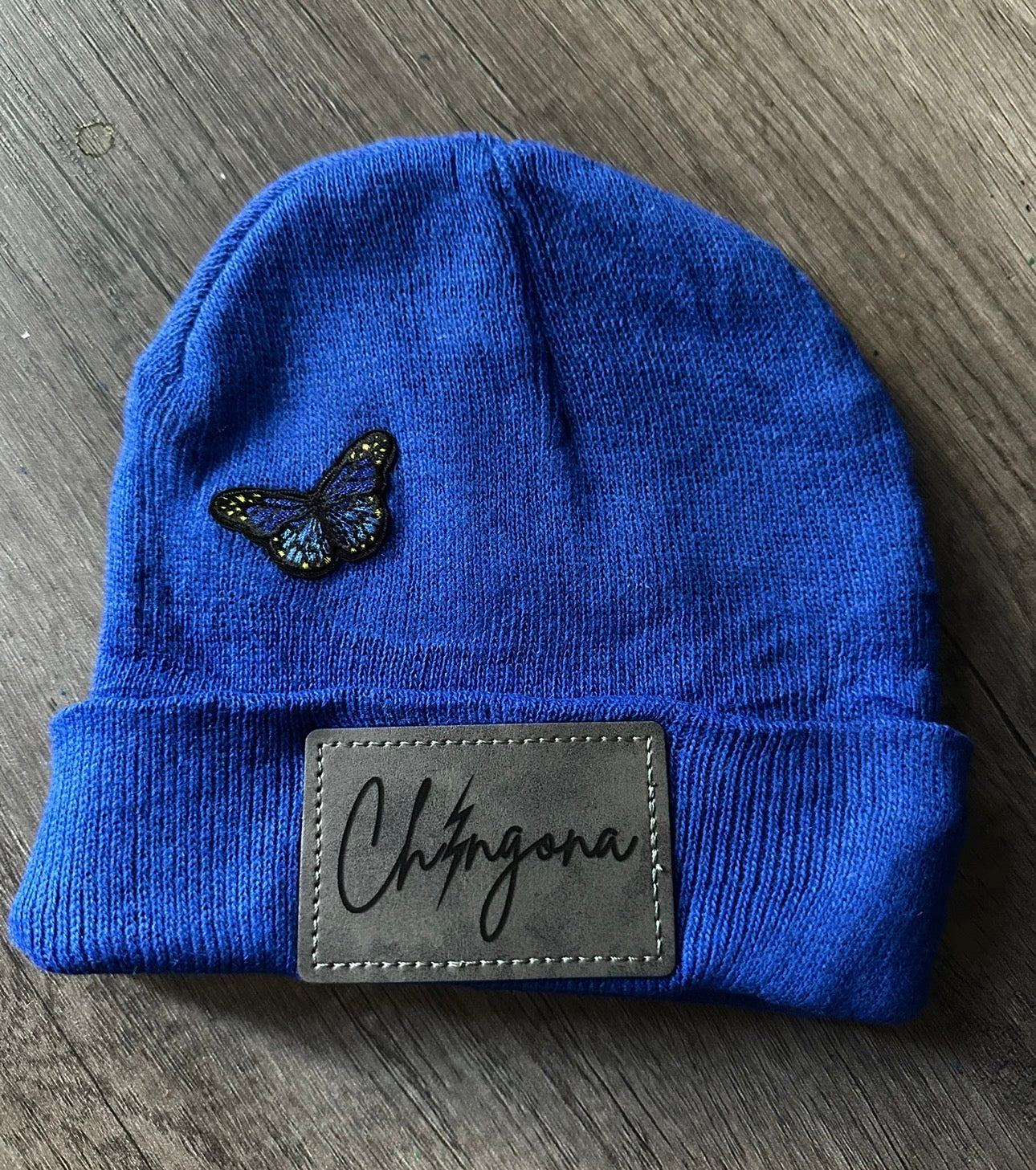 Chingona Butterfly Beanie