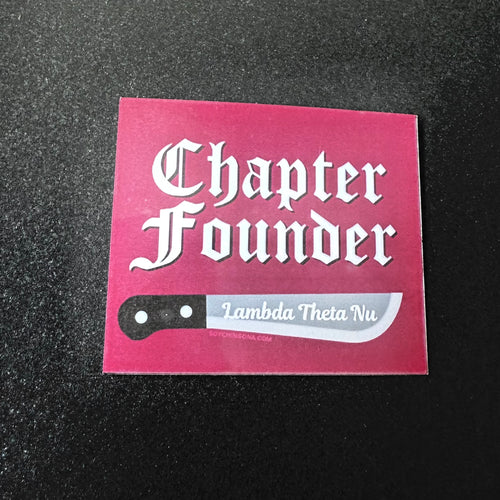 Chapter Founder LambdaSticker