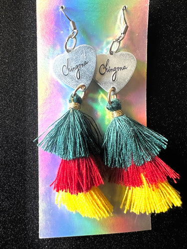 Chingona Tassel Earrings