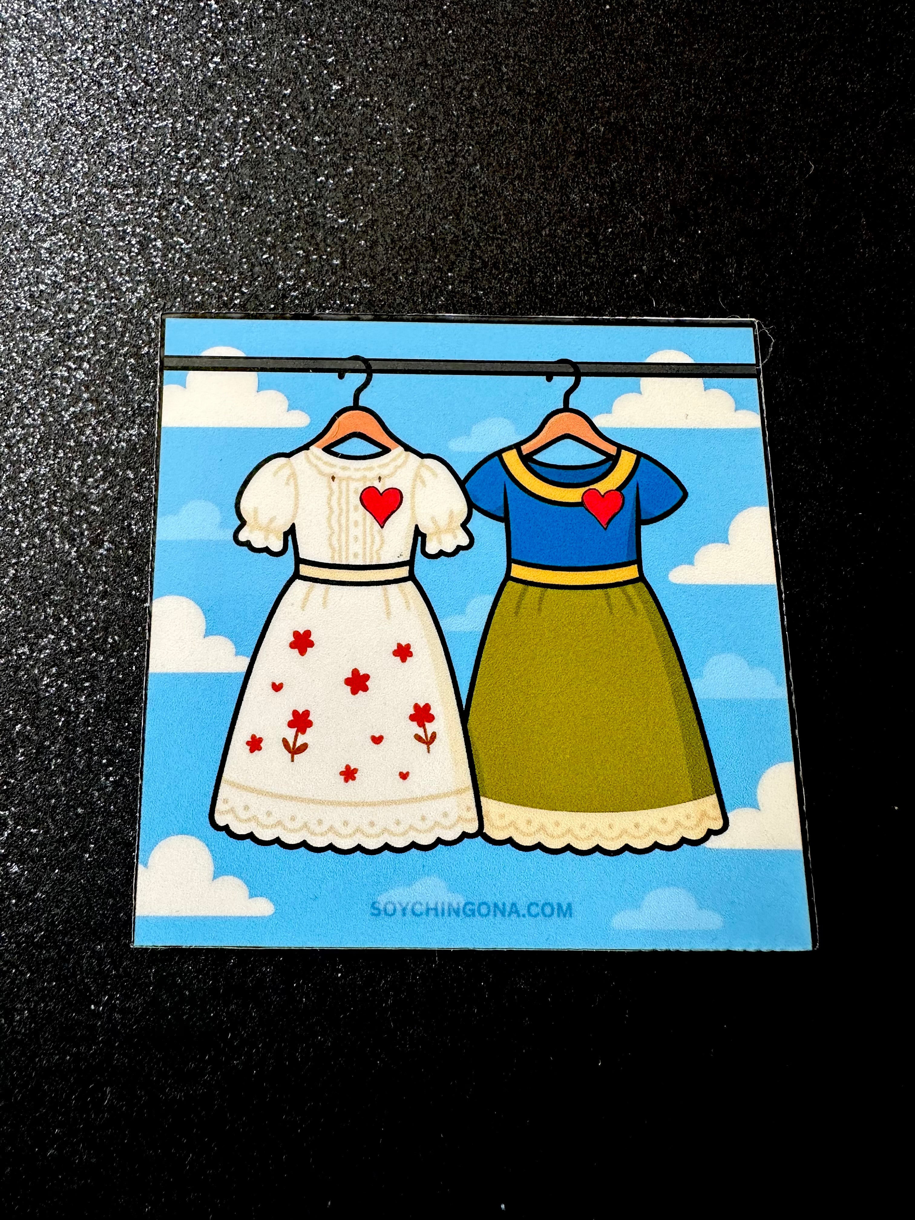 Dos Vestidos Sticker