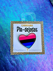 Omnisexual Flag Pin