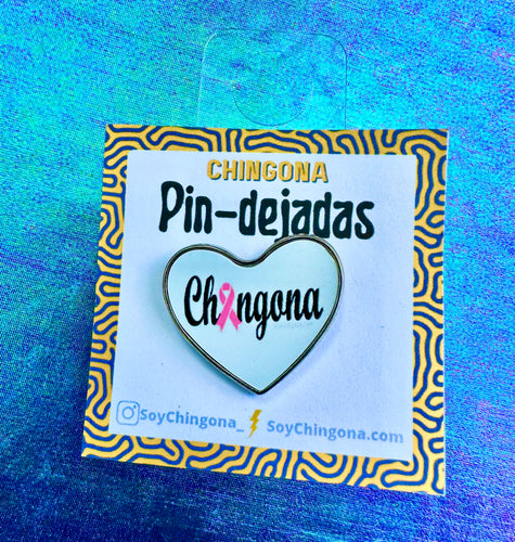 Chingona Ribbon Pin