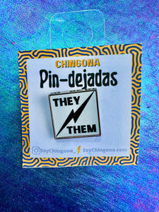 They/Them Pronoun Pin