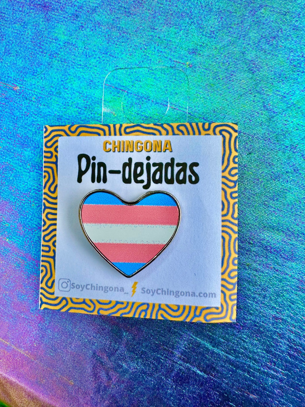 Transgender Flag Pin