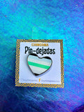 Agender Flag Pin