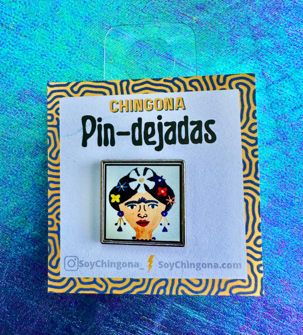 Frida Painting Pin
