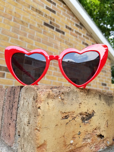 Red CatEye Sunglasses