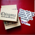 Thou shalt not stress Sticker
