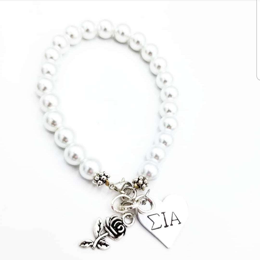 SIA Perla Pulsera with 2 charms
