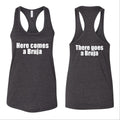 Here comes/goes a Bruja Tank