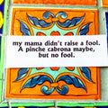 No Fool Sticker