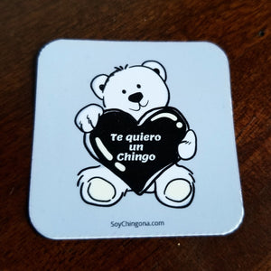 Te quiero un chingo bear Sticker