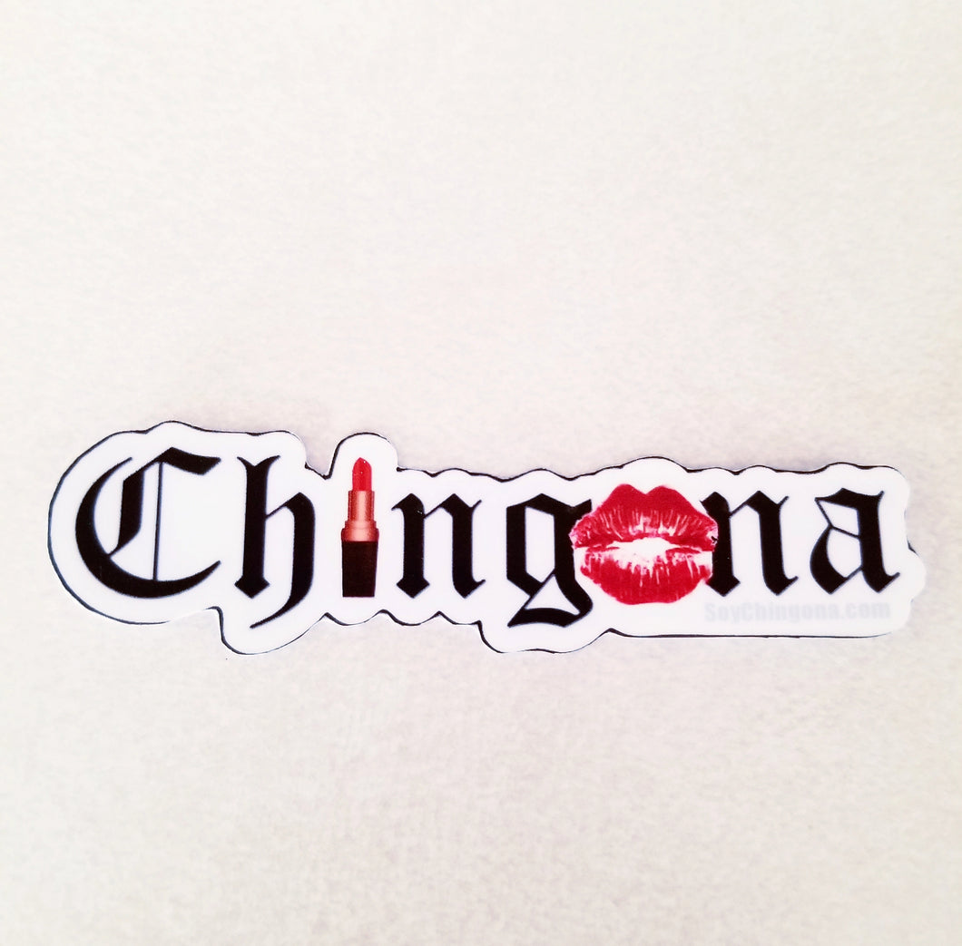 Chingona Lip Sticker