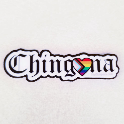 Chingona Flag Sticker