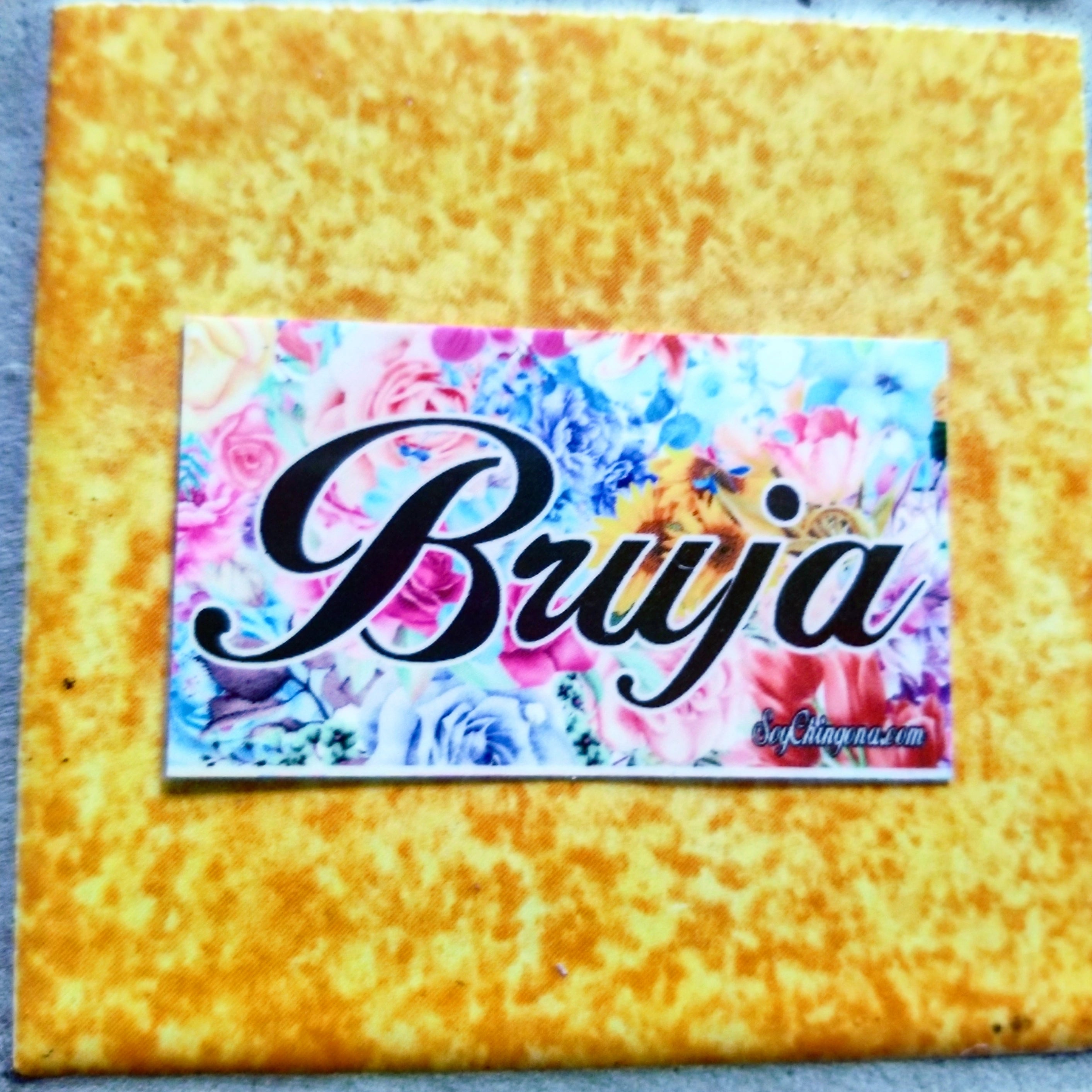 Floral Bruja Sticker