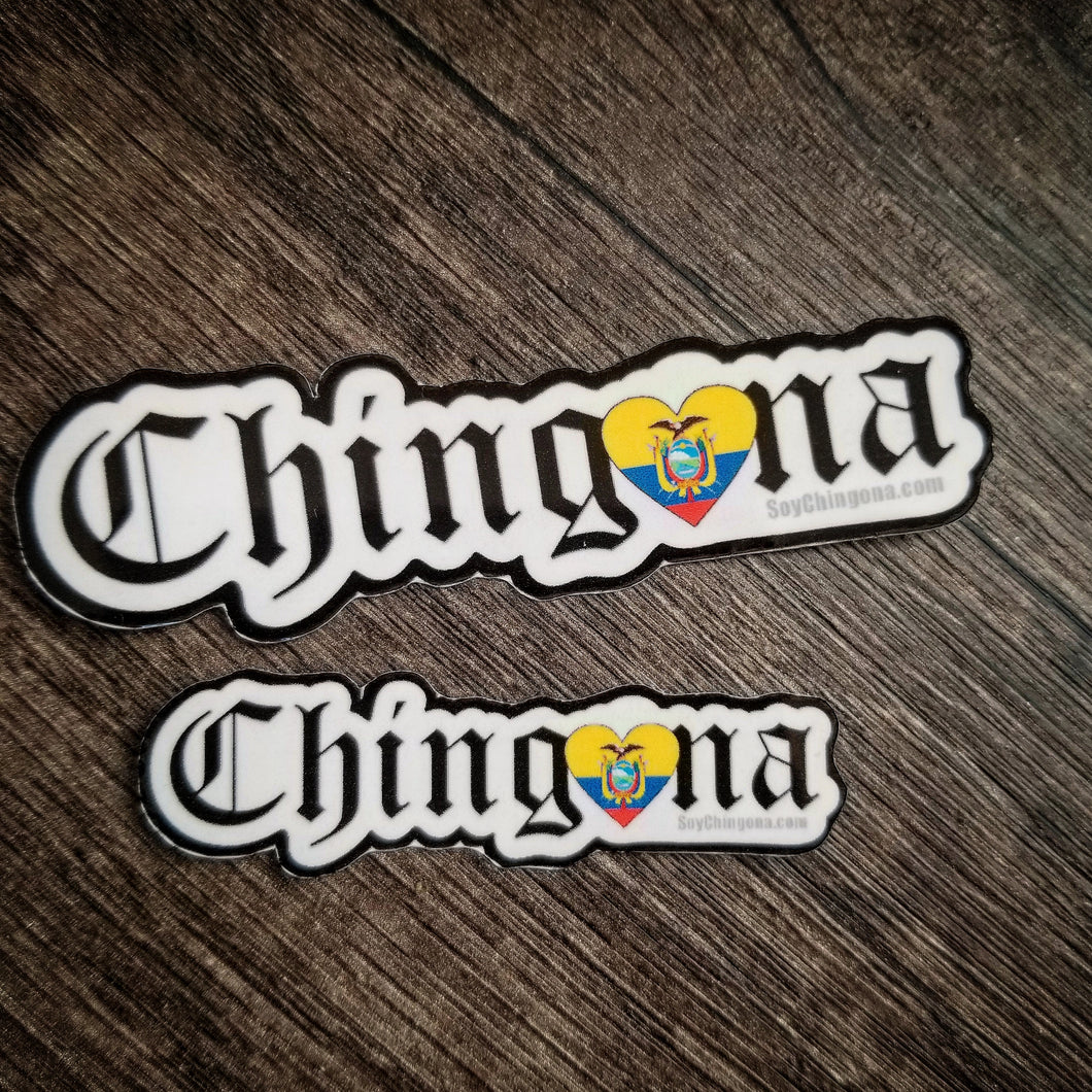 Chingona Ecuador Sticker