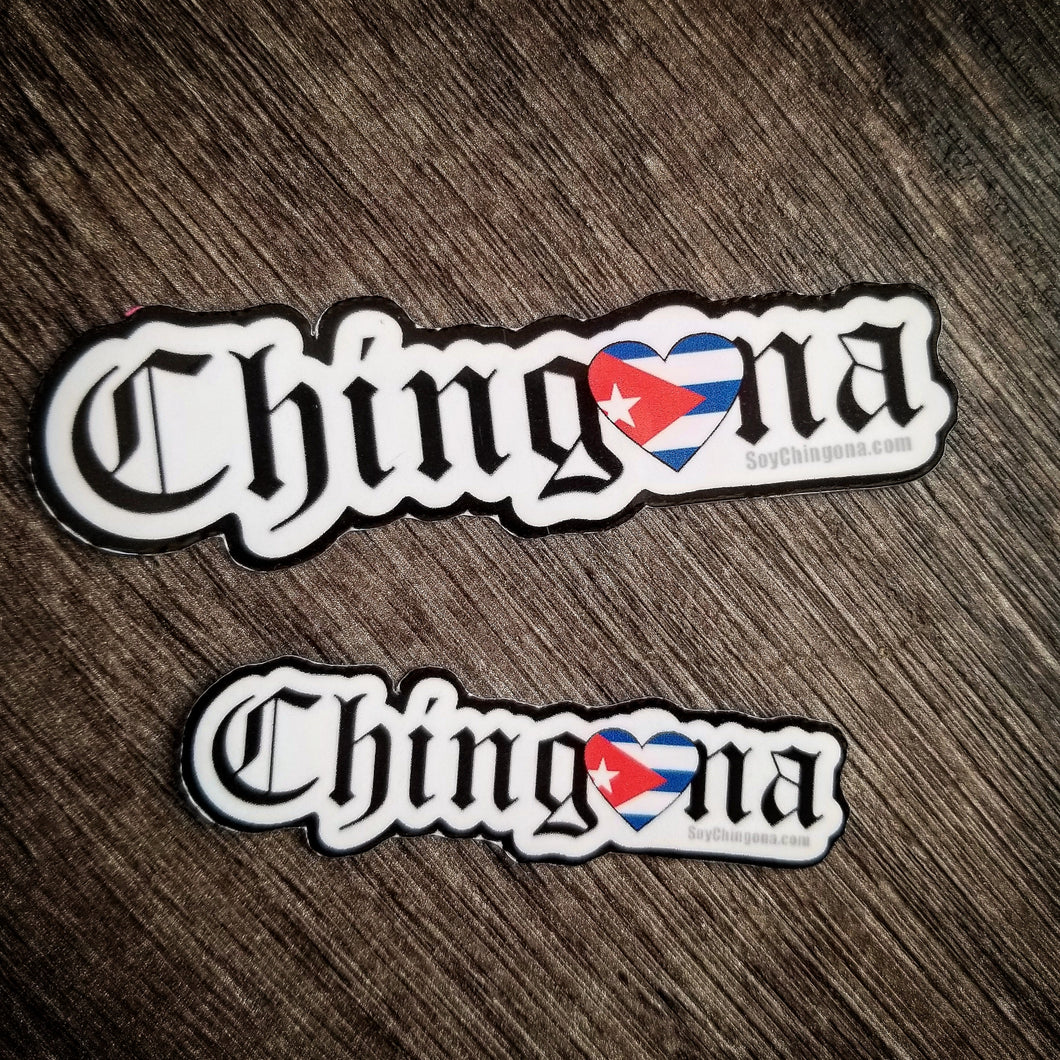 Chingona Cuba Sticker