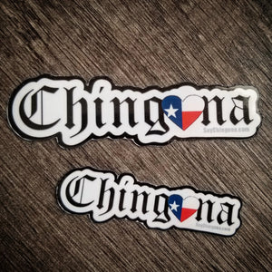 Chingona Texas Sticker