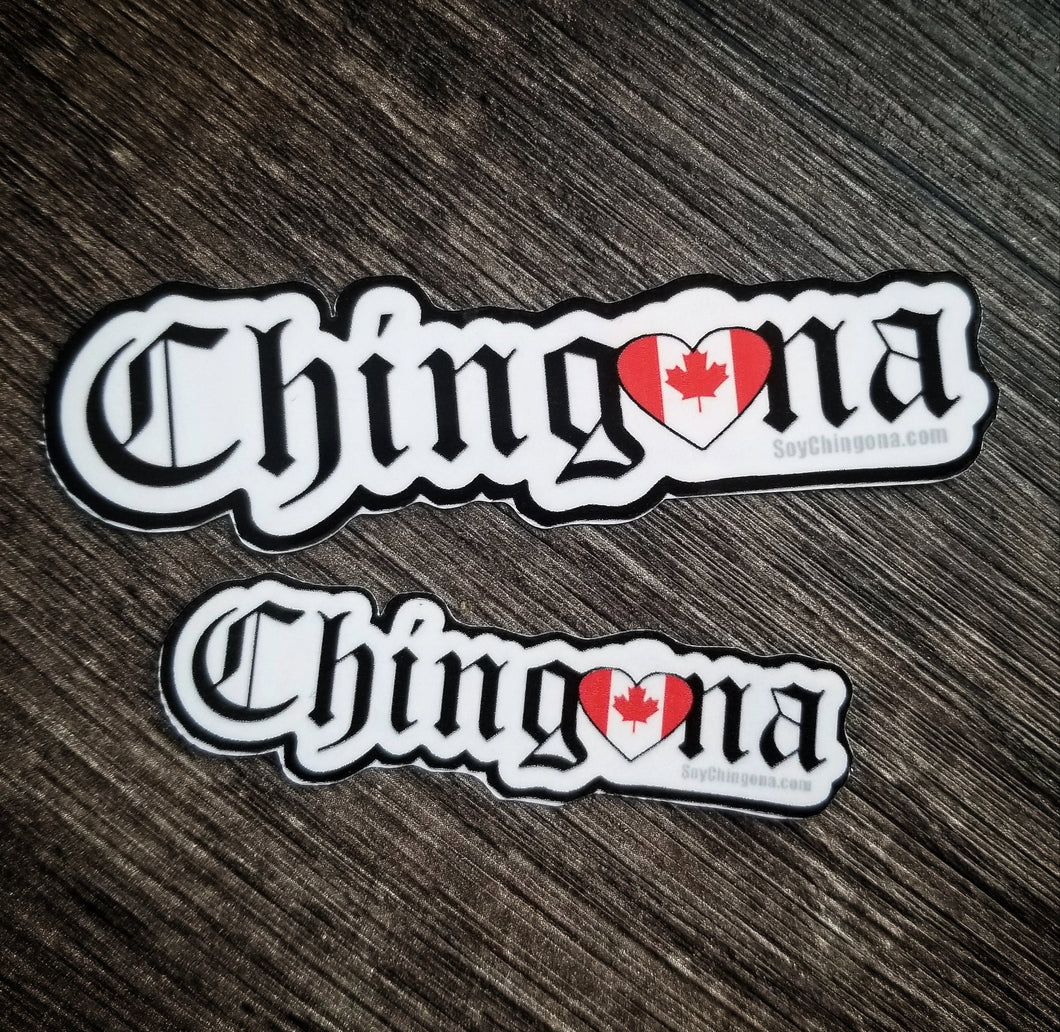 Chingona Canada Sticker