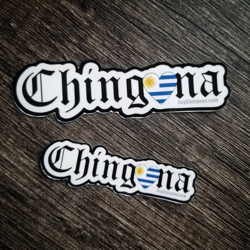 Chingona Uruguay Sticker