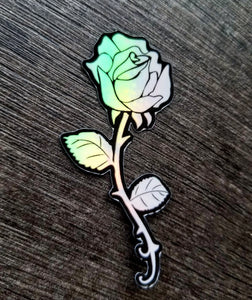Holographic Rosa Sticker