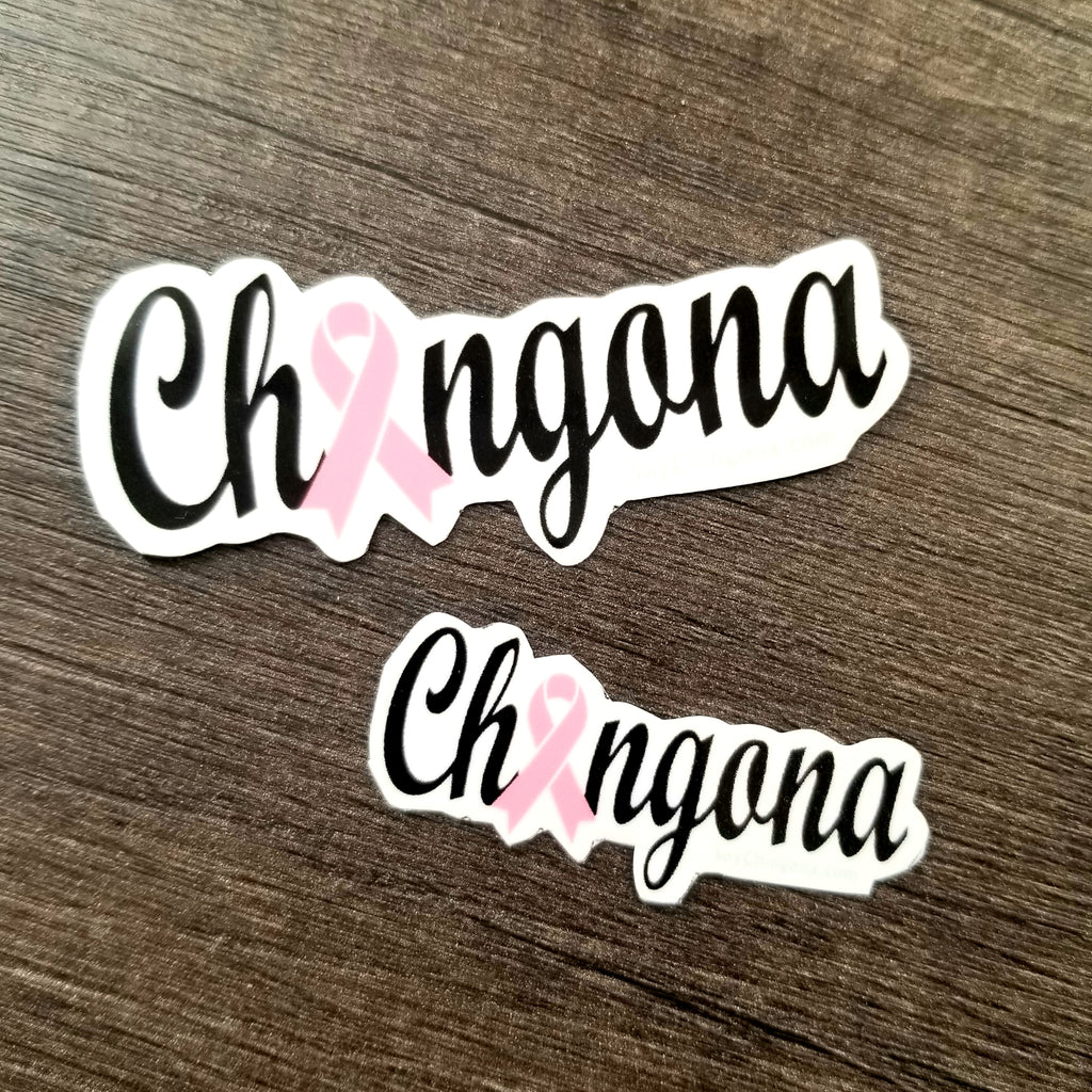 Chingona ribbon Sticker