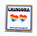 Pan Flag Earrings