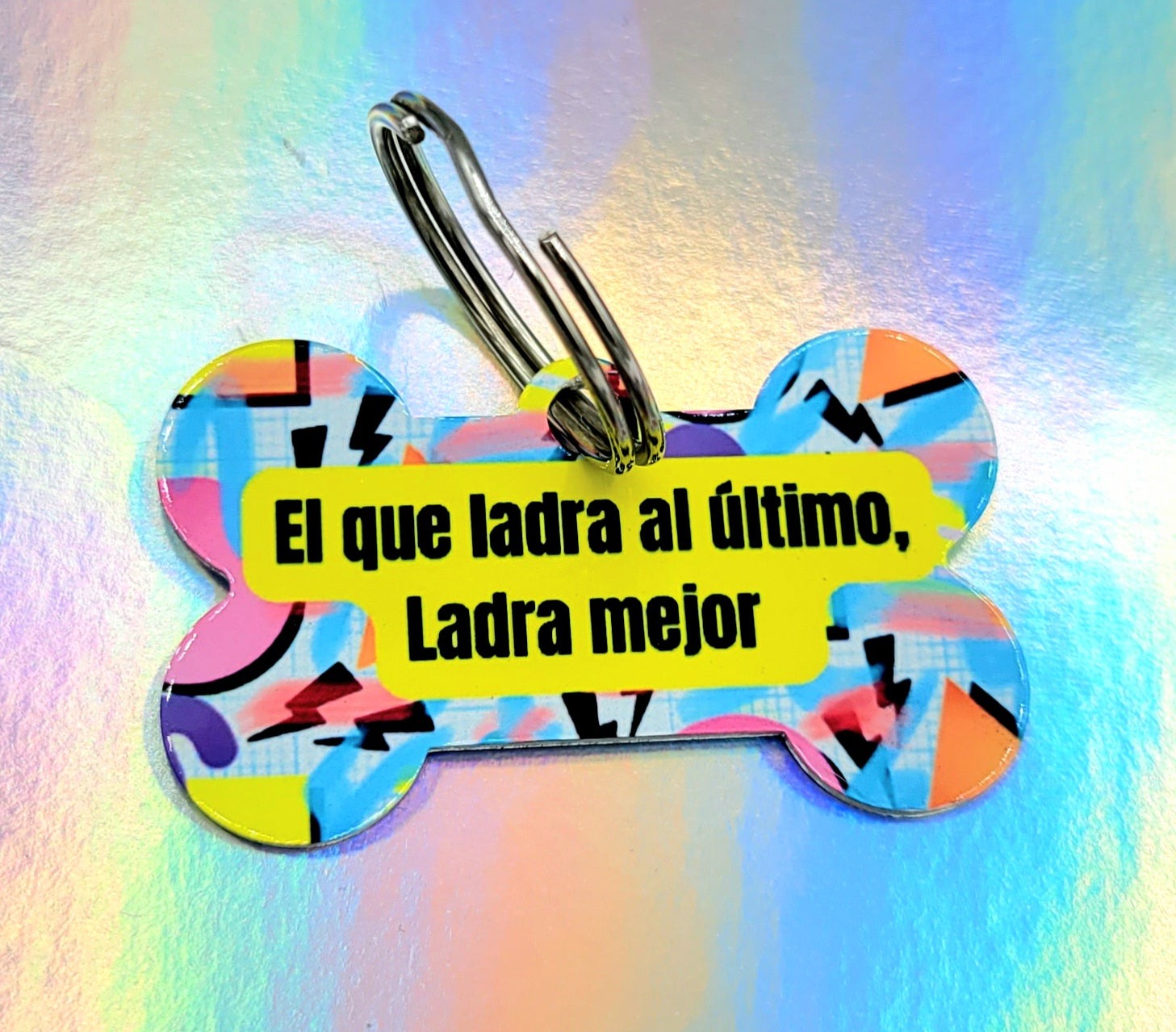 El que ladra al último Dog Tag