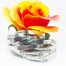 Load image into Gallery viewer, Chingona Rosas Cuff