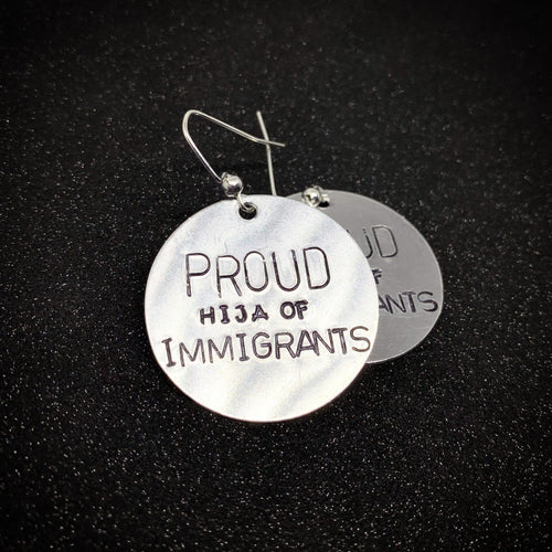 Proud Hijx of Immigrants Earrings