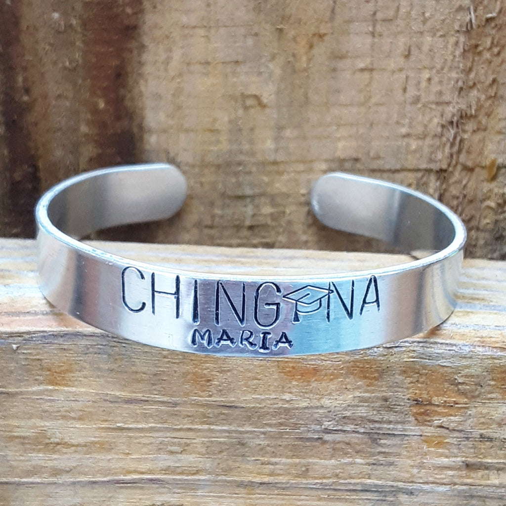 Chingona Graduation Cuff