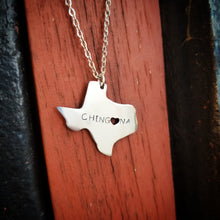 Load image into Gallery viewer, Texas State Chingona Necklace