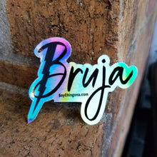 Load image into Gallery viewer, Bruja holographic sticker