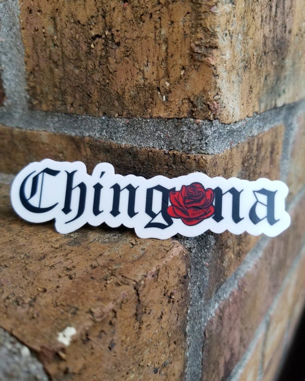 Chingona Rosa Sticker