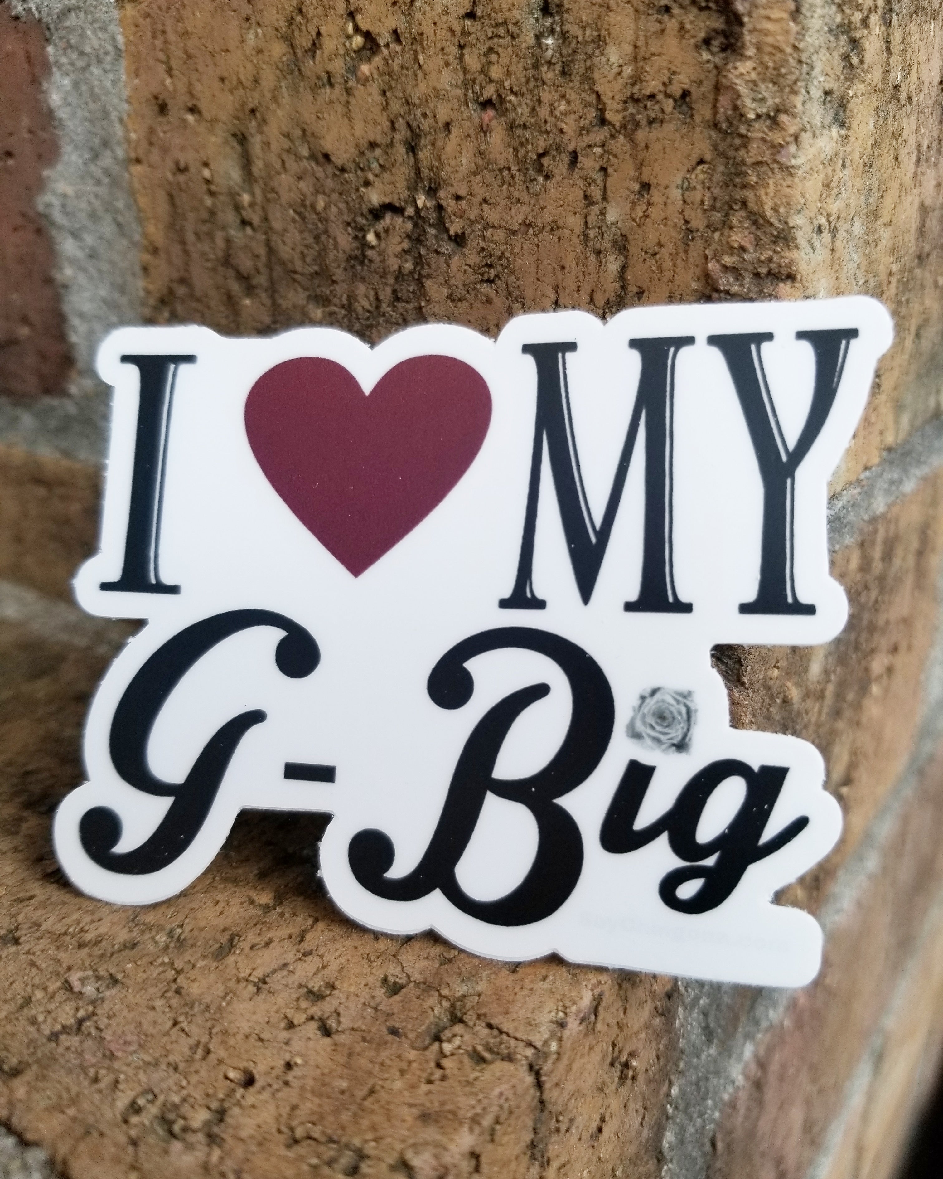 I love my G-Big LambdaSticker