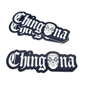 Chingona Sugarskull Sticker