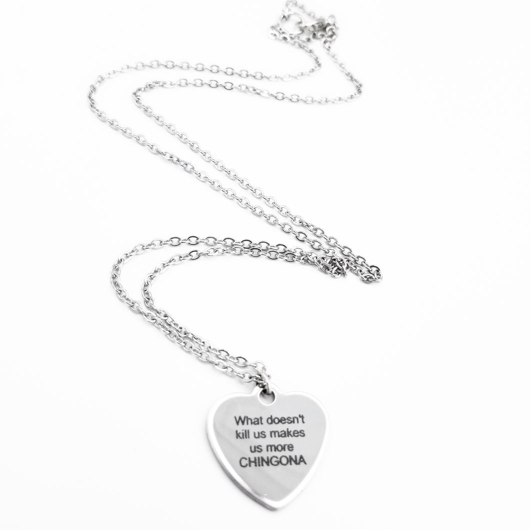 What doesnt kill us Necklace